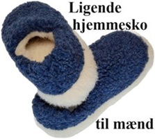 Komfortable uld-hjemmesko til kølige gulve